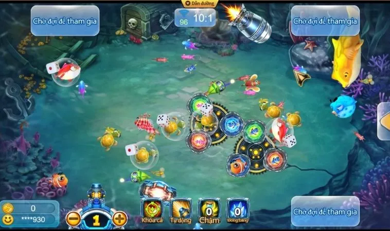 Các sinh vật trong game Bắn Cá Đại Dương 98Win