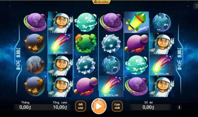 Các biểu tượng trong game Nổ Hũ Vũ Trụ 98Win