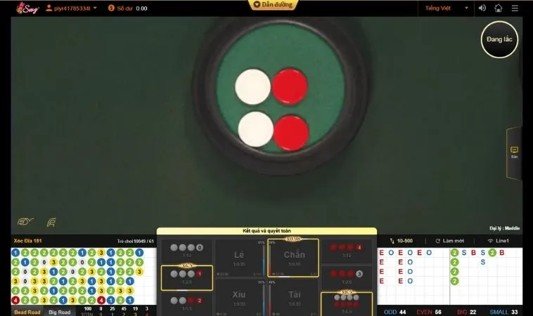 Xóc Đĩa Tại 98Win