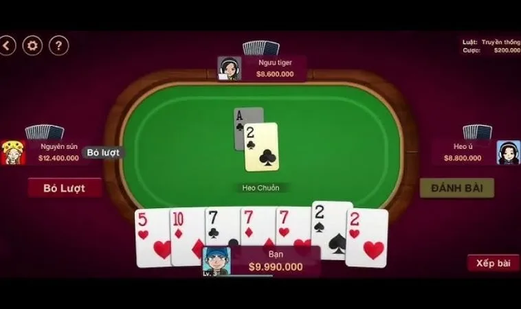 Chiến thuật đánh Tiến Lên Miền Nam 98Win hiệu quả